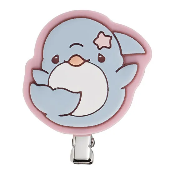 ゆるいるか カプセルヘアクリップ アオイルカ