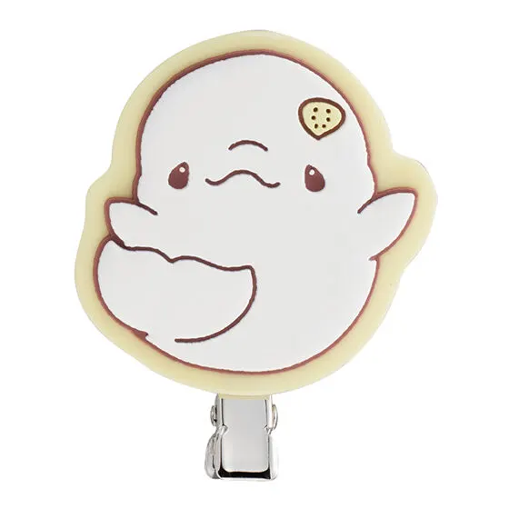 ゆるいるか カプセルヘアクリップ シロイルカ