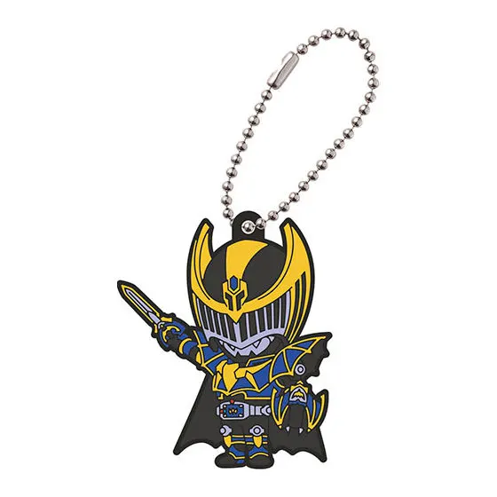 仮面ライダーシリーズ レジェンドライダー カプセルラバーマスコット5 仮面ライダーナイトサバイブ