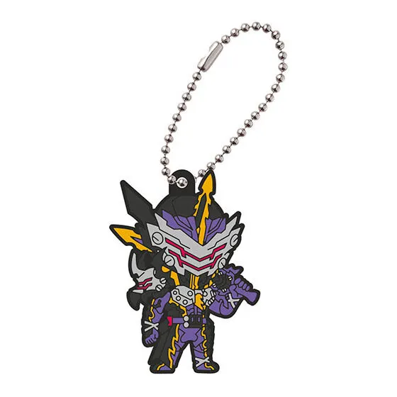 仮面ライダーシリーズ レジェンドライダー カプセルラバーマスコット5 仮面ライダーカリバー