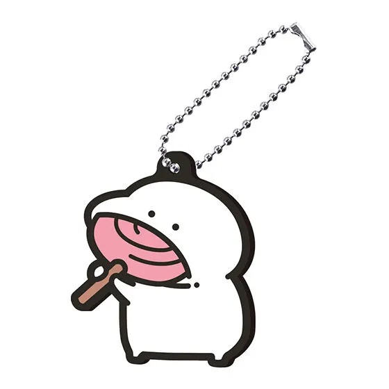 お文具といっしょ カプセルラバーマスコット~おっきなペロペロキャンディなのです~ お文具(あむっ)