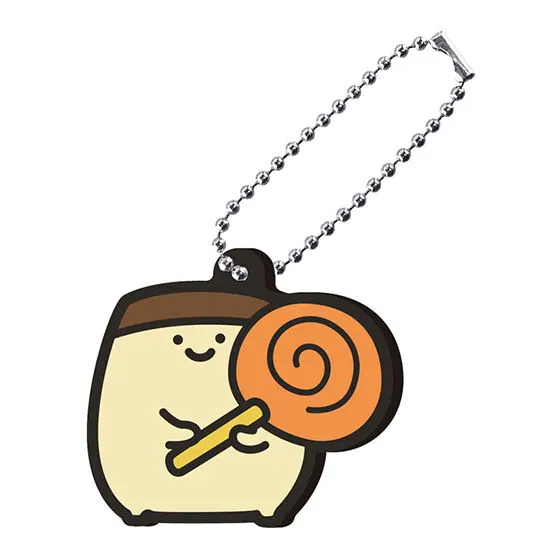 お文具といっしょ カプセルラバーマスコット~おっきなペロペロキャンディなのです~ プリンさん