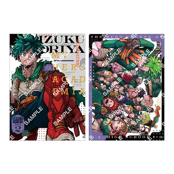 最強ガシャステーション特製 僕のヒーローアカデミア クリアファイル 2位 緑谷