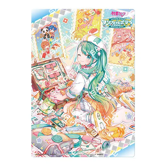初音ミク「マジカルミライ 2024」 クリアビジュアルポスター デザイン３
