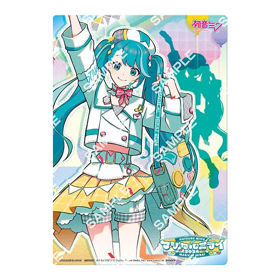 初音ミク「マジカルミライ 2024」 クリアビジュアルポスター デザイン４