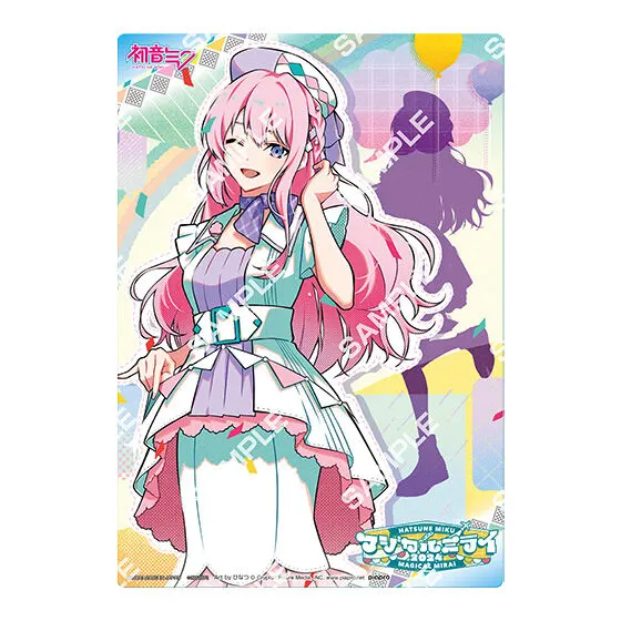 初音ミク「マジカルミライ 2024」 クリアビジュアルポスター デザイン７