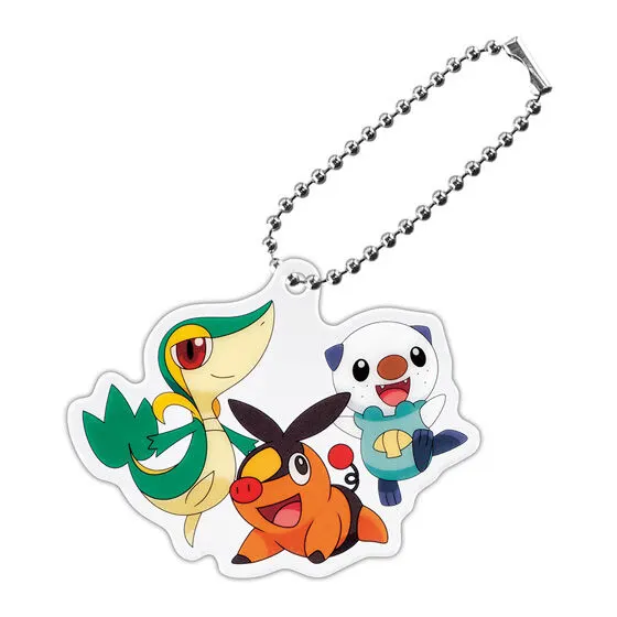 ポケットモンスター 旅立ちの3匹アクリルスイング ツタージャ&ポカブ&ミジュマル