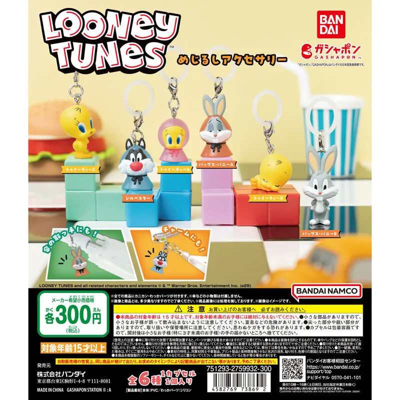 LOONEY TUNES めじるしアクセサリーの台紙