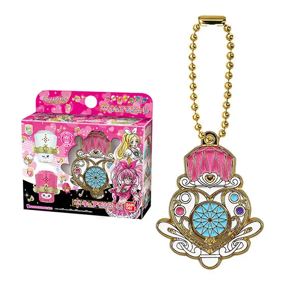 プリキュアオールスターズ 変身ダイキャストチャーム&パッケージ3 変身ブローチ キュアモジューレ(ボールチェーンver.)