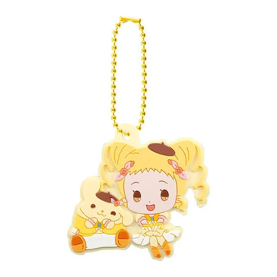 Yes!プリキュア5GoGo!×サンリオキャラクターズ カプセルラバーマスコット キュアレモネード×ポムポムプリン