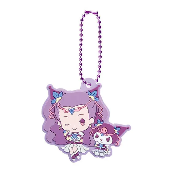 Yes!プリキュア5GoGo!×サンリオキャラクターズ カプセルラバーマスコット ミルキィローズ×クロミ