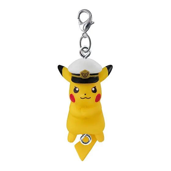 ポケットモンスター つまんでつなげてマスコット11 キャプテンピカチュウ(カニカンver.)