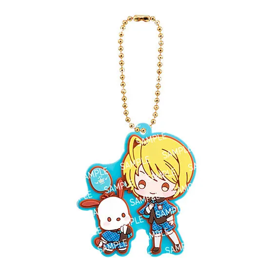 しゅごキャラ!×サンリオキャラクターズ スペシャルラバーマスコット 辺里 唯世 × ポチャッコ