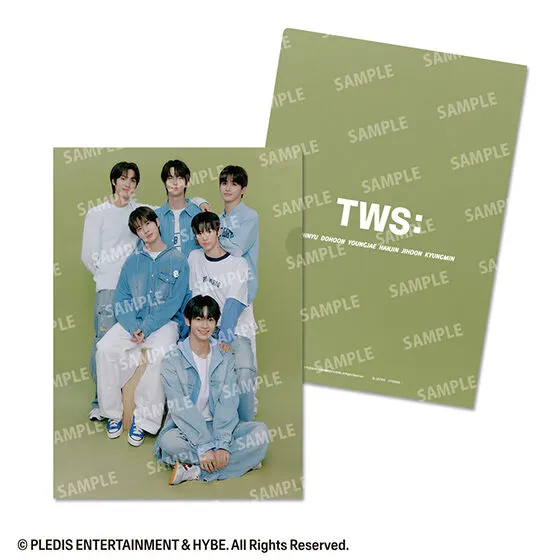 TWS From PLEDIS ENTERTAINMENT クリアファイルコレクション TWS