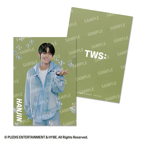 TWS From PLEDIS ENTERTAINMENT クリアファイルコレクション HANJIN