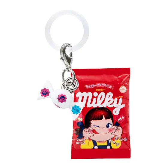 ペコちゃん お菓子のめじるしアクセサリー ミルキー