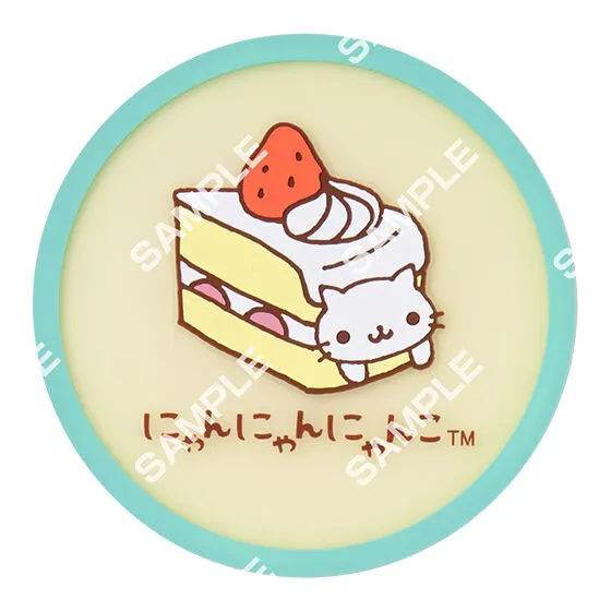 San-X レジェンドキャラクター クリアラバーコースター にゃんにゃんにゃんこ