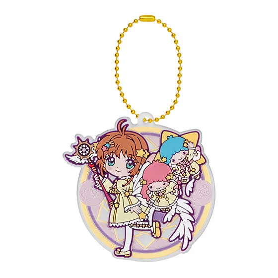 カードキャプターさくら×サンリオキャラクターズ スペシャルラバーマスコット3 さくら×リトルツインスターズ