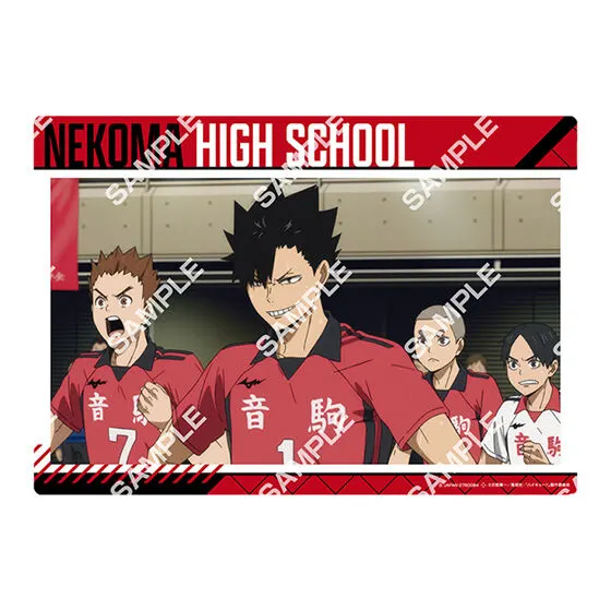 劇場版ハイキュー!! ゴミ捨て場の決戦 クリアビジュアルポスター2 デザインB