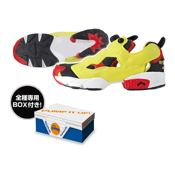 Reebok INSTAPUMP FURY MINI FIGURE COLLECTION Citron