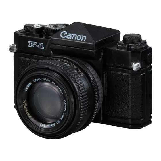 Canon ミニチュアカメラコレクション F-1+FD55mm F1.2 S.S.C. ASPHERICAL