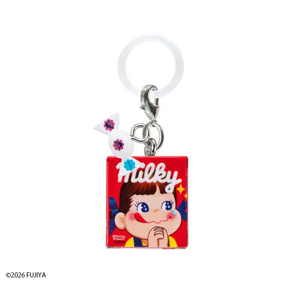 ペコちゃん お菓子のめじるしアクセサリー2026 ミルキー