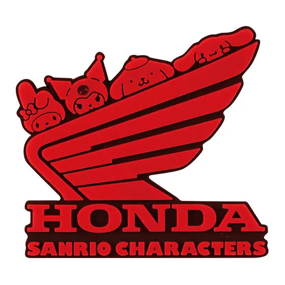 サンリオキャラクターズ×Super Cub ラバーマグネット ロゴ