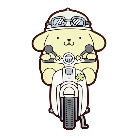 サンリオキャラクターズ×Super Cub ラバーマグネット ポムポムプリンA