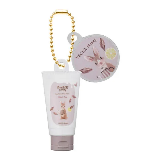 VECUA Honey ミニチュアチャーム とろとろハンドクリーム すっきり果実のブラックティー