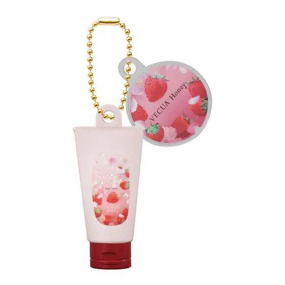VECUA Honey ミニチュアチャーム とろとろハンドクリーム 野イチゴサクラ