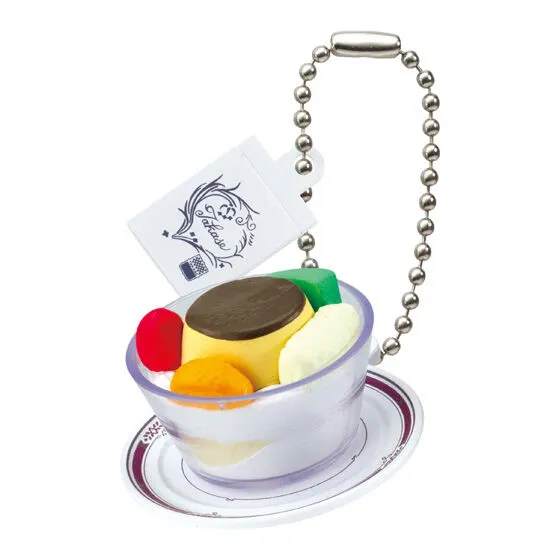 タカセ洋菓子 ミニチュアチャーム デラックスプリン