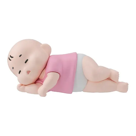 おおのたろう 赤ちゃん寝相コレクション 寝仏の型