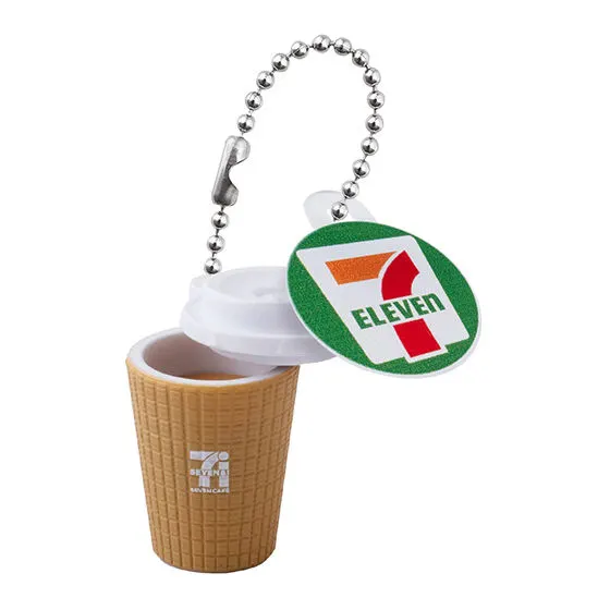 GASHABOX セブンカフェシリーズ ミニチュアチャーム ホットカフェラテ