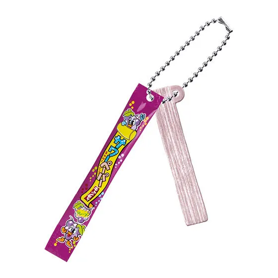 やおきん ミニチュアチャーム サワーペーパーキャンディ グレープ