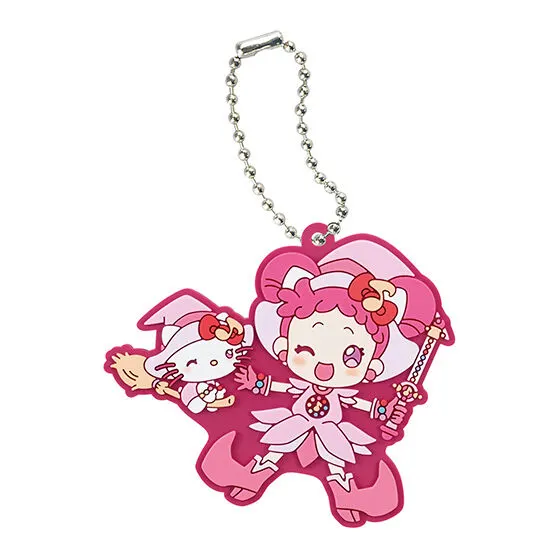おジャ魔女どれみ×サンリオキャラクターズ スペシャルラバーマスコット3 どれみ × ハローキティ