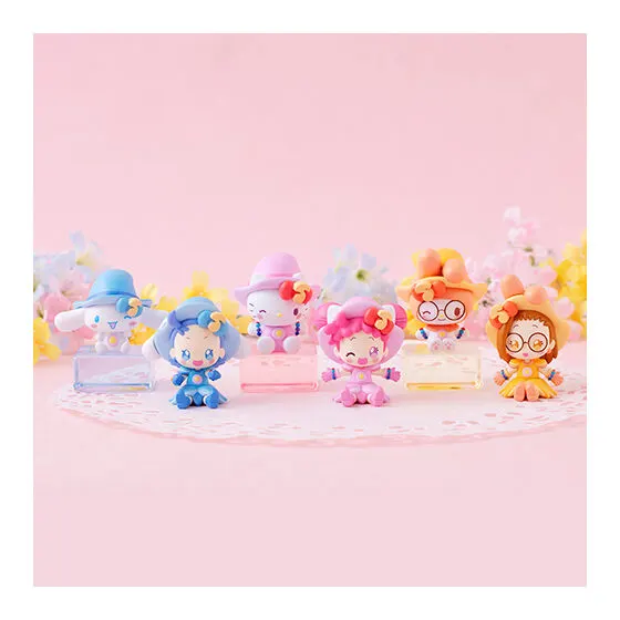 おジャ魔女どれみ×サンリオキャラクターズ スペシャルコラボマスコット1 イメージ