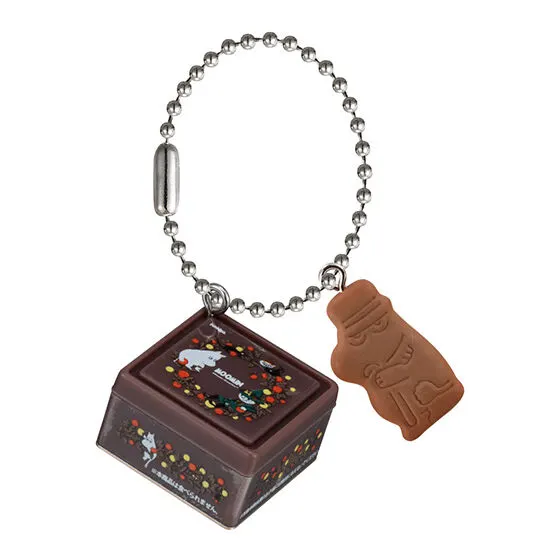MOOMIN ビスケットミニチュアチャーム ムーミン缶（ココア）