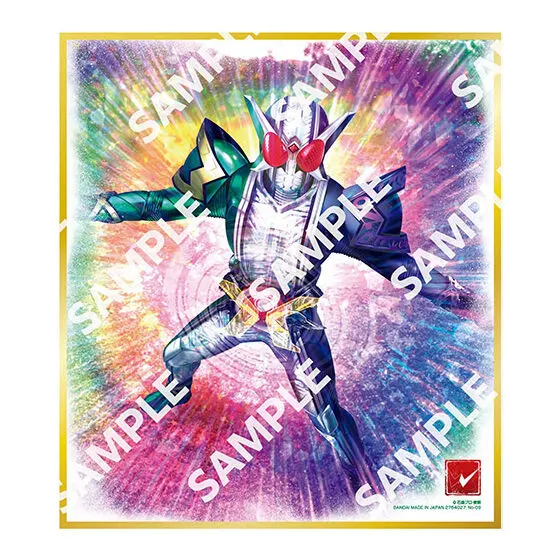仮面ライダー色紙ART GPエディション3 仮面ライダーダブル サイクロンジョーカーエクストリーム