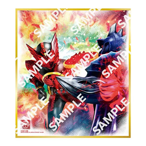 仮面ライダー色紙ART GPエディション3 仮面ライダーオーズ タジャドルコンボ