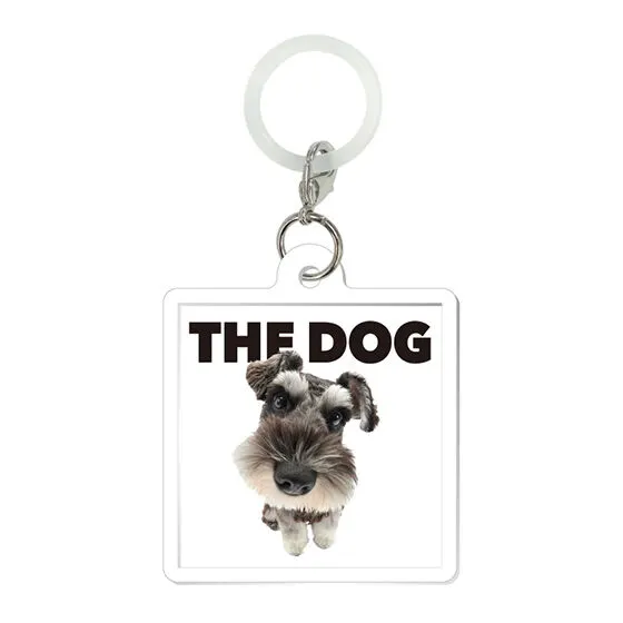 THE DOG フラットめじるしアクセサリー ミニチュア・シュナウザー
