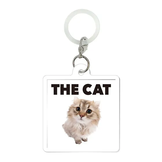 THE CAT AND FRIENDS フラットめじるしアクセサリー ペルシャ
