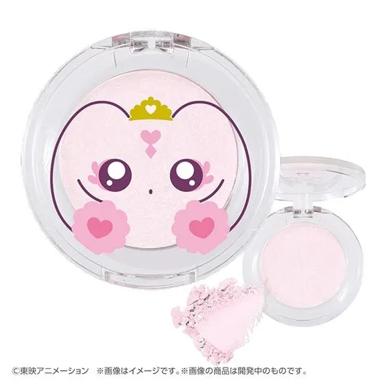 CURETTE! ポンデクルール プリキュア マルチカラーパウダー Vol.2 ルルン(カラー・ライトピンクラメ)