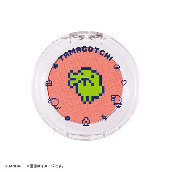 ポンデクルール たまごっち マルチカラーパウダー くちぱっち(コーラルオレンジ)