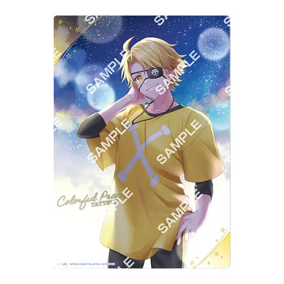 カラフルピーチ クリアポスター2 たっつん