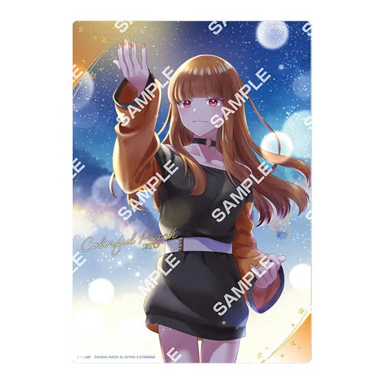 カラフルピーチ クリアポスター2 えと