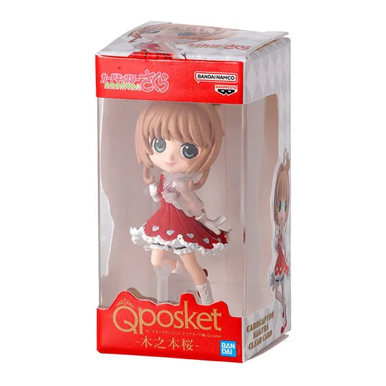 カードキャプターさくら Q posket(キューポスケット)ミニチュアコレクション 木之本 桜-クリアカード編-