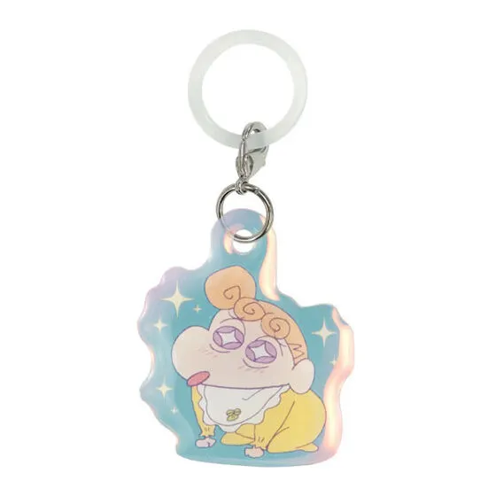 クレヨンしんちゃん ぷっくりアクリルめじるしアクセサリー ひまわり