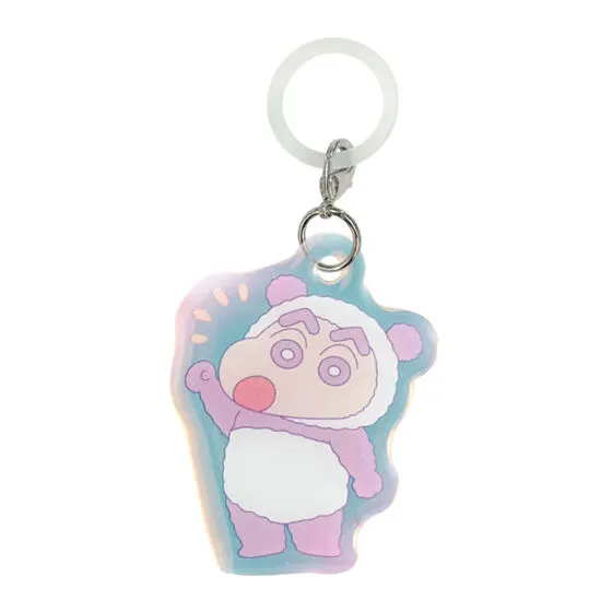 クレヨンしんちゃん ぷっくりアクリルめじるしアクセサリー パンダしんちゃん