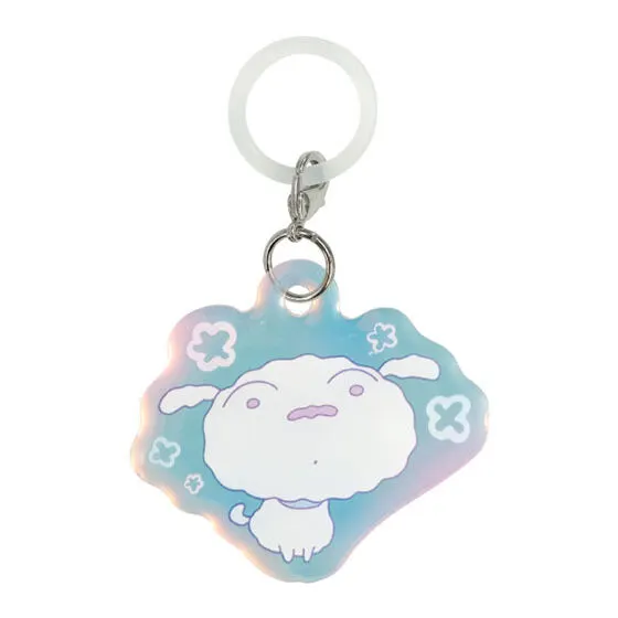 クレヨンしんちゃん ぷっくりアクリルめじるしアクセサリー シロ