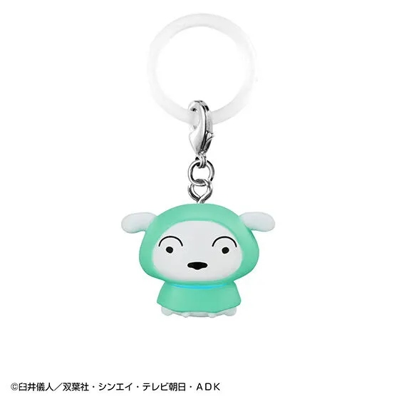 クレヨンしんちゃん めじるしアクセサリー パステルカラー シロ